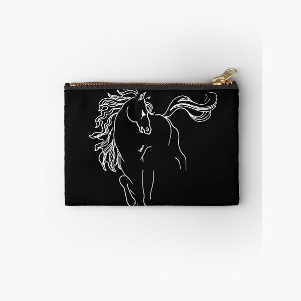Item preview, Running Horse  (white on a dark background) designed and sold by NotaBeneArts.