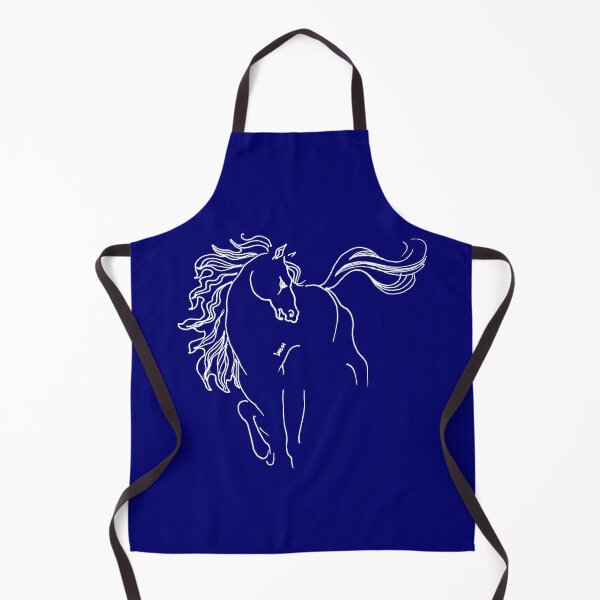 Item preview, Running Horse  (white on a dark background) designed and sold by NotaBeneArts.