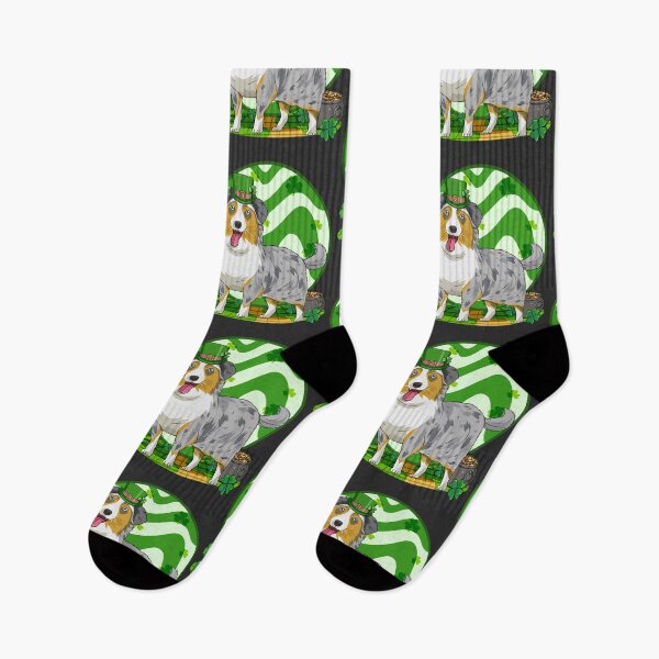 Item preview, Australian Shepherd Dog Irish Leprechaun St. Patricks Day  designed and sold by Nosek1ng.