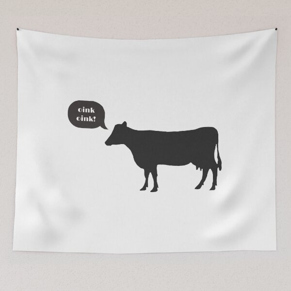 Item preview, Oink oink cow designed and sold by Lorie Data.