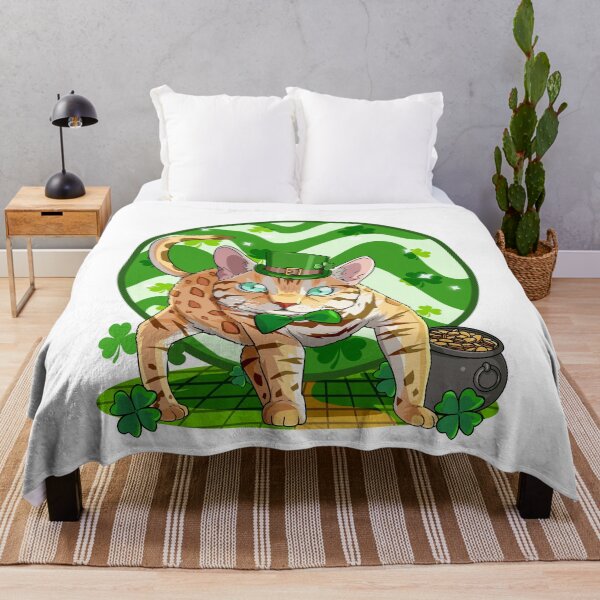Item preview, Bengal Cat Irish Leprechaun St. Patricks Day designed and sold by Nosek1ng.