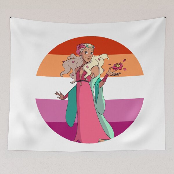 Item preview, Perfuma She-Ra Lesbian Flag SPOP designed and sold by feardeargcrafts.