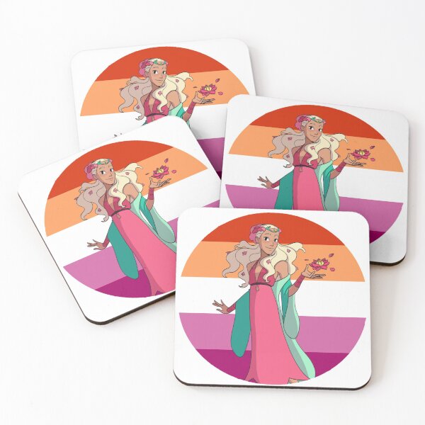 Item preview, Perfuma She-Ra Lesbian Flag SPOP designed and sold by feardeargcrafts.