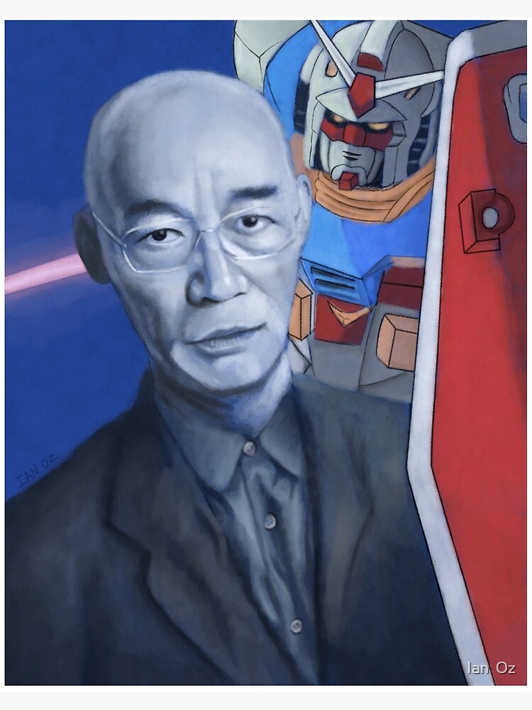 Gundam: Yoshiyuki Tomino Portrait Painting
