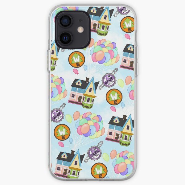 High Up in the Sky Pattern ( For stickers get MEDIUM or LARGE for quality reasons) iPhone Soft Case