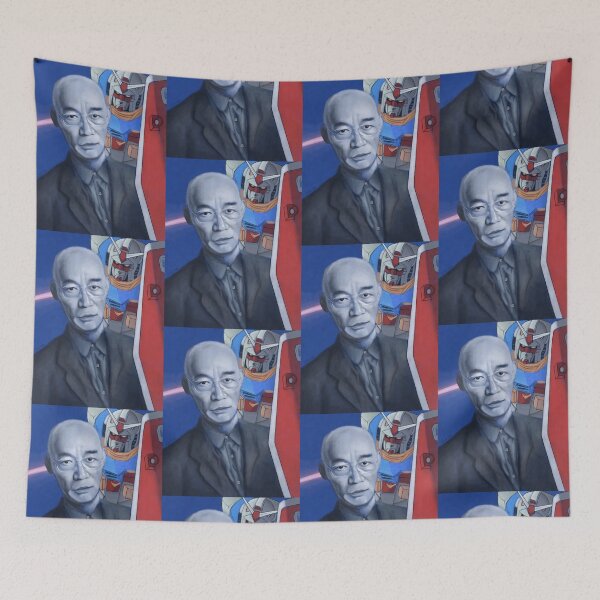 Item preview, Gundam: Yoshiyuki Tomino Portrait Painting designed and sold by Ian  Oz.