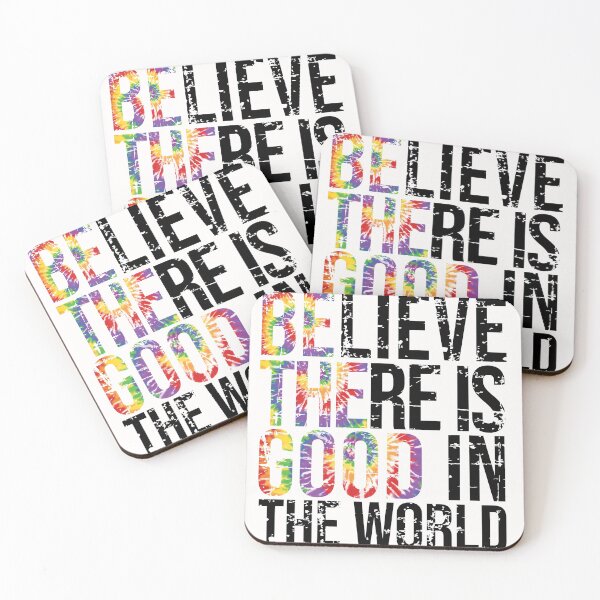 Item preview, Believe There is Good in The World - Be The Good Inspirational Quote designed and sold by PupnkittyMania ⭐⭐⭐⭐⭐.