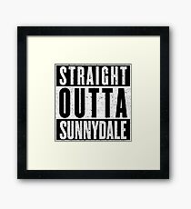 Sunnydale Represent! Framed Print