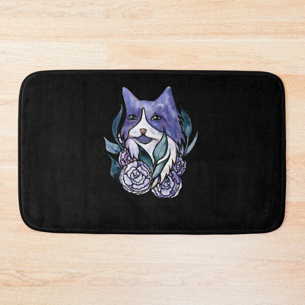 Item preview, Purple Tuxedo Cat designed and sold by FrictionMaxxing.