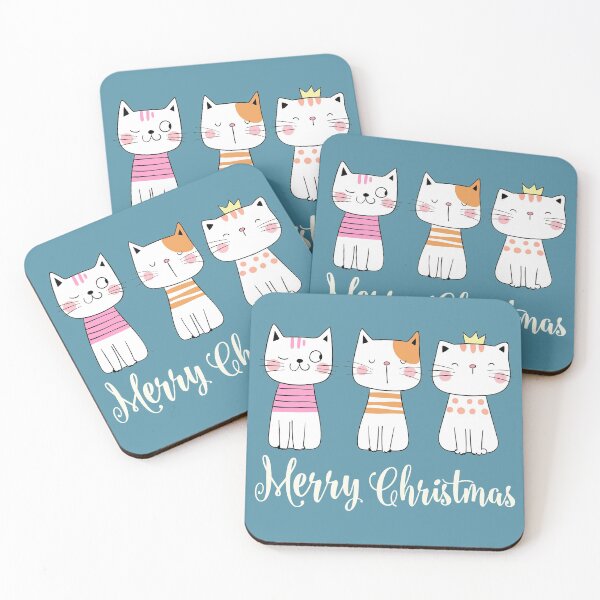 Item preview, Grumpy Christmas Cats designed and sold by Brendsy.