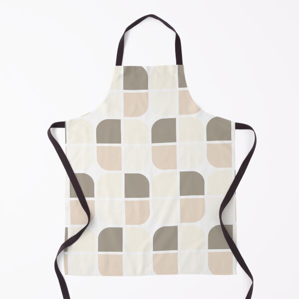 Item preview, Ivory geometric shapes in repeated pattern designed and sold by acidmit.