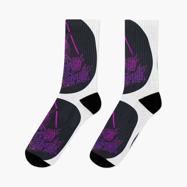 Item preview, Neon Retrowave / Cyberwave Roses designed and sold by KimVanG.