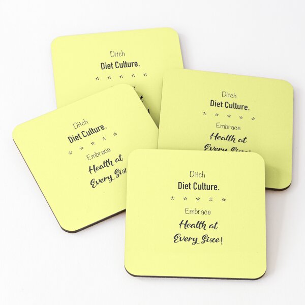 Item preview, Ditch Diet Culture. Embrace Health at Every Size! designed and sold by TheresaSapphire.