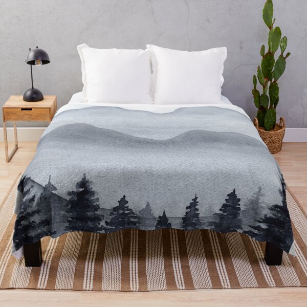 Item preview, Watercolor mountains designed and sold by Andreea Nae.