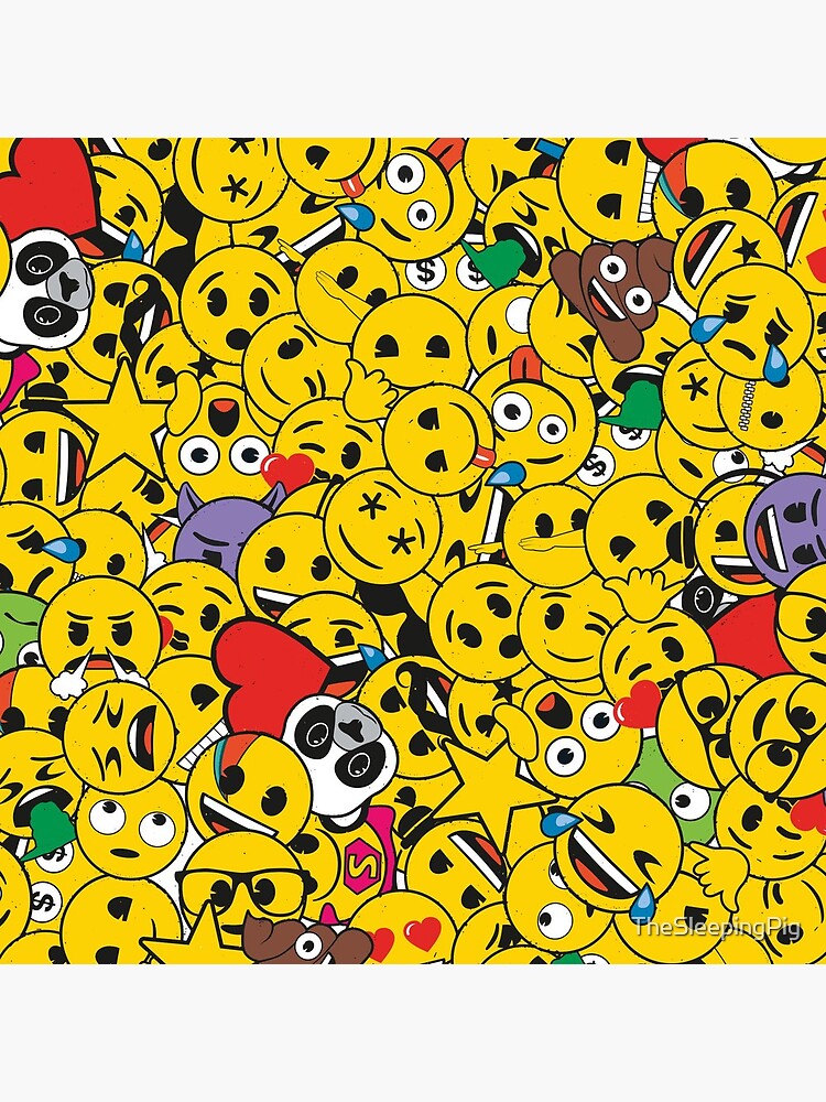 emoji overload by TheSleepingPig