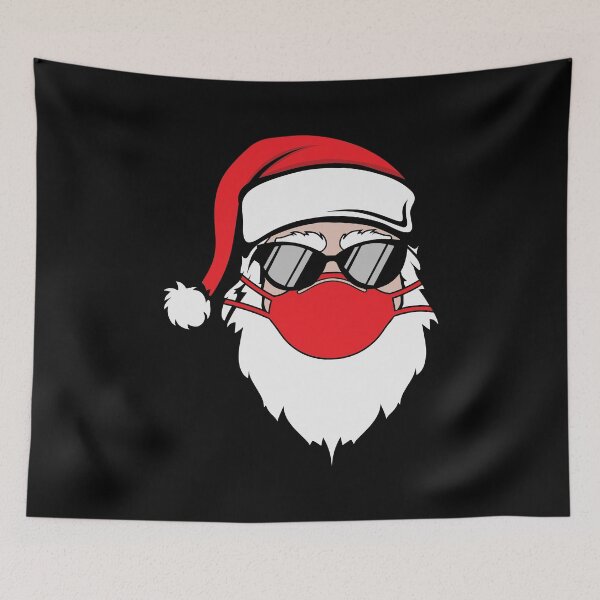 Item preview, Merry Coronamas Masked Santa designed and sold by Mariano Topno.