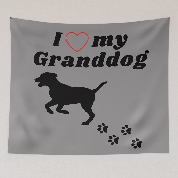 Item preview, I Love My Grand Dog - Dog Lover designed and sold by SMillustrations.