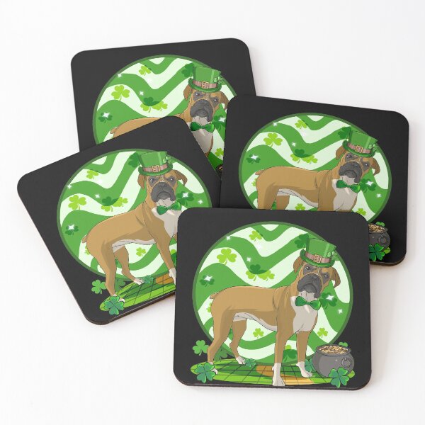 Item preview, Boxer Dog Irish Leprechaun St. Patricks Day  designed and sold by Nosek1ng.