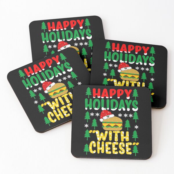 Item preview, Happy holidays with cheese designed and sold by Tetete.
