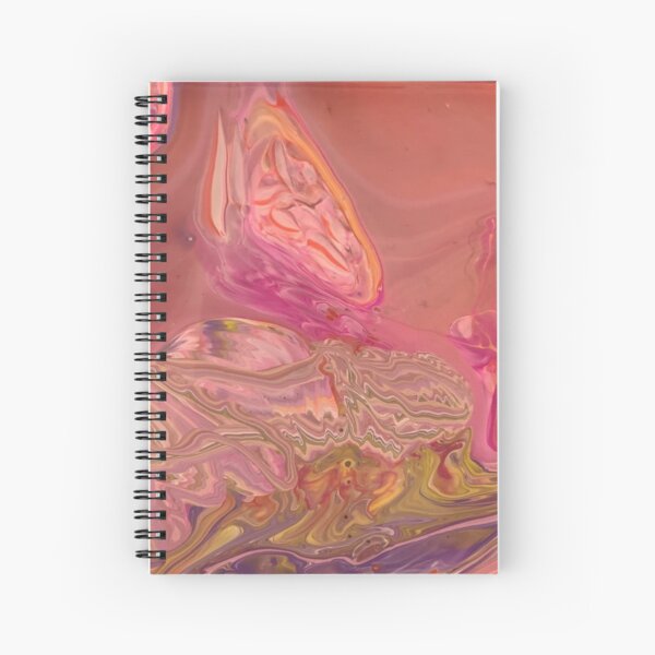 An Abstract Rose By Any Other Name Spiral Notebook