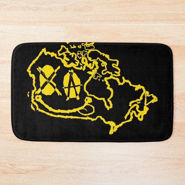 Item preview, CA Eyes Canada Grunge Smiling Face Black Background designed and sold by pelagio.