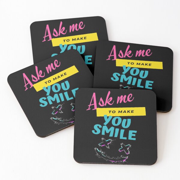 Item preview, Ask me to make you smile designed and sold by Mohamed allbdrany.