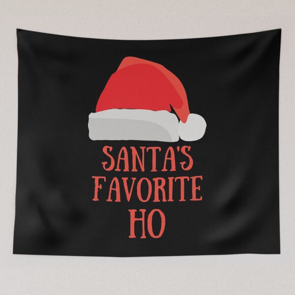 Item preview, Santa's Favorite Ho! Funny Christmas Santa Claus designed and sold by vibrantyy.