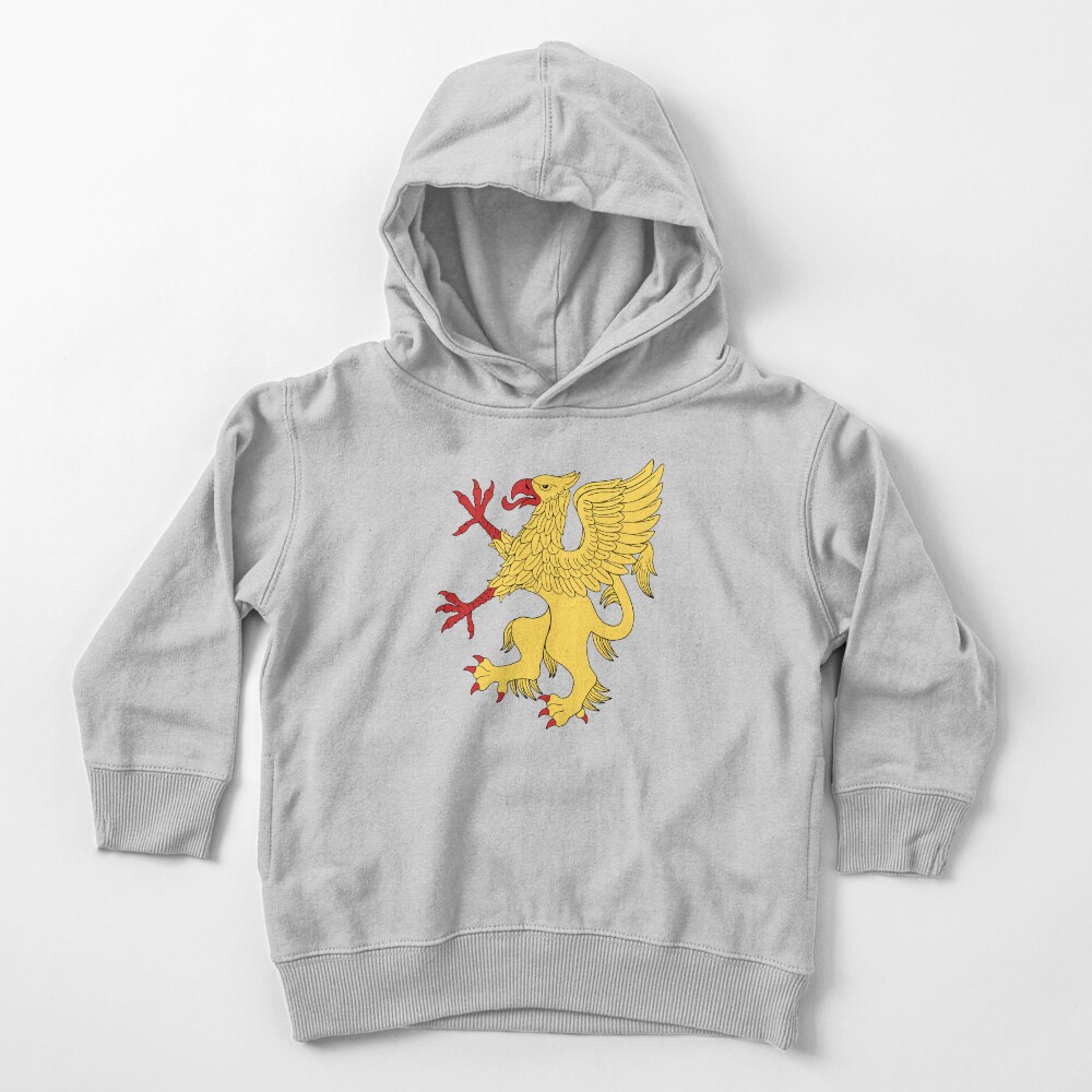 Yellow Griffin Toddler Pullover Hoodie