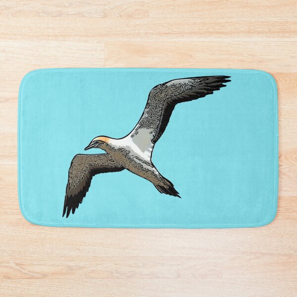 Item preview, Northern Gannet Flying Black Alternate Design designed and sold by designsasstultd.