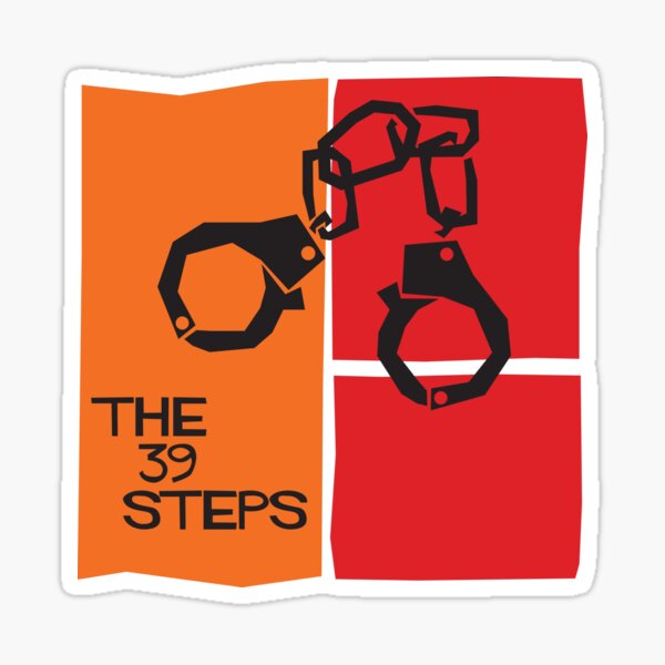 The 39 Steps Sticker