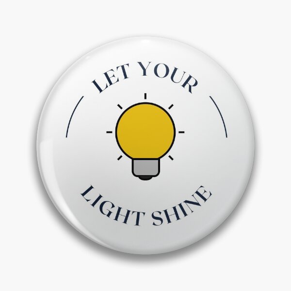 Item preview, Let your light shine- motivational quote designed and sold by Lorify.