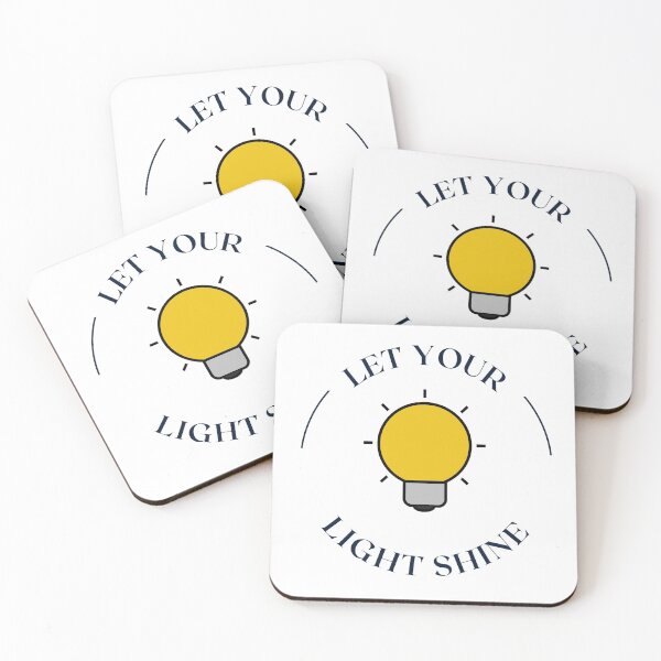 Item preview, Let your light shine- motivational quote designed and sold by Lorify.