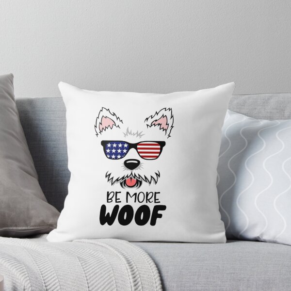 Item preview, be more woof dog funny dog designed and sold by guesshirt.