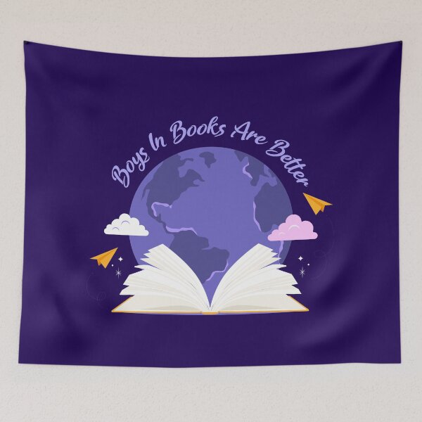 Item preview, Boys In Books Are Better designed and sold by MJLdesigns.