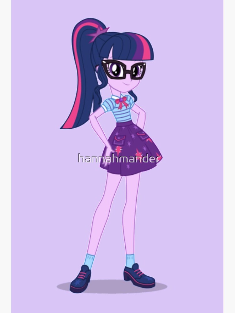 Twilight Sparkle Equestria Girls Lámina rígida