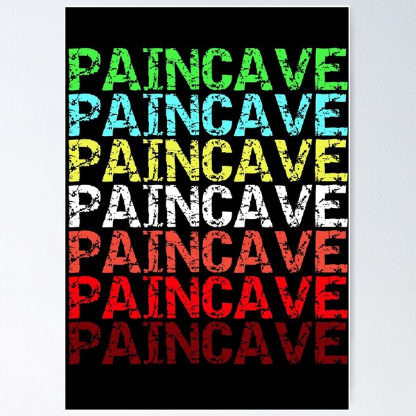 Item preview, Retro Pain Cave  designed and sold by Sonatablue.