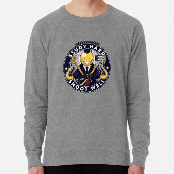 Assassination Classroom Study hard Sweatshirt léger