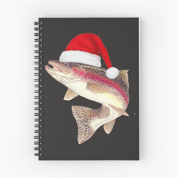 Item preview, Fish Wearing Santa Hat designed and sold by rbtee8.