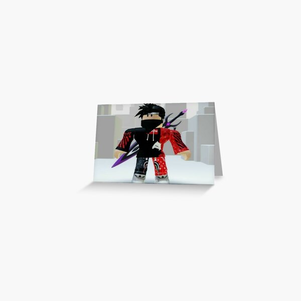 Classic Roblox Greeting Cards Redbubble - funky squad youtube roblox