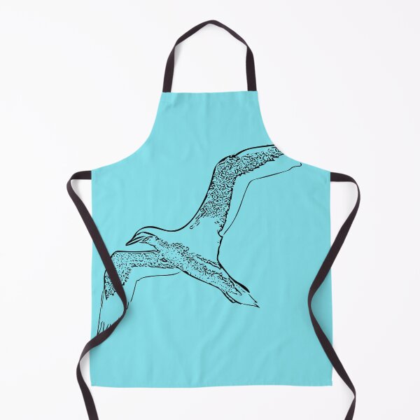 Item preview, Northern Gannet Flying Black Print designed and sold by designsasstultd.