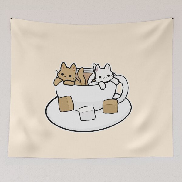 Item preview, tea cats designed and sold by lucianavee.