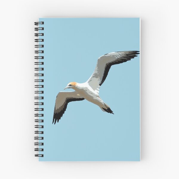 Item preview, Northern Gannet Flying Color Print designed and sold by designsasstultd.