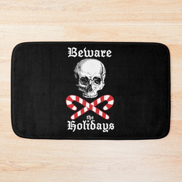 Item preview, Beware the Holidays - White lettering designed and sold by deadcatcreation.