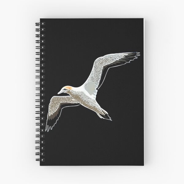 Item preview, Northern Gannet Flying White Alternate Print designed and sold by designsasstultd.