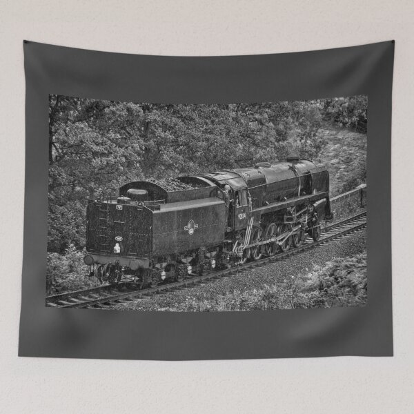 Item preview, British Railways 9F - Black and White designed and sold by Steve H Clark.