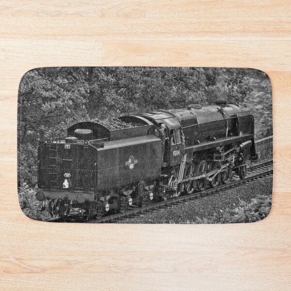 Item preview, British Railways 9F - Black and White designed and sold by Steve H Clark.