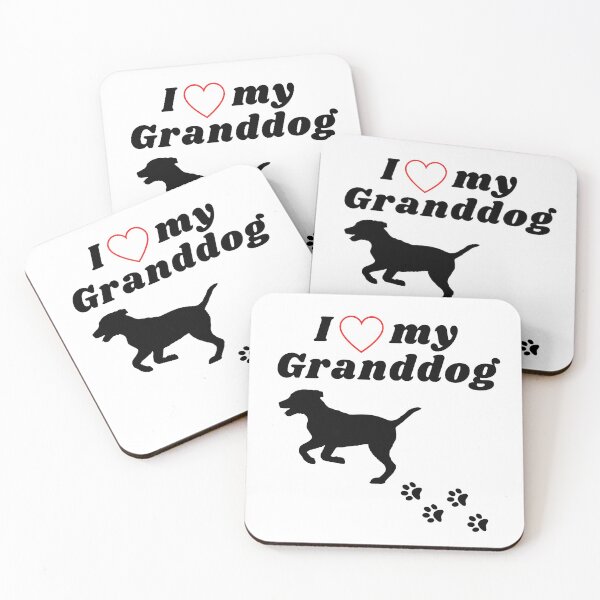 Item preview, I Love My Grand Dog - Dog Lover designed and sold by SMillustrations.