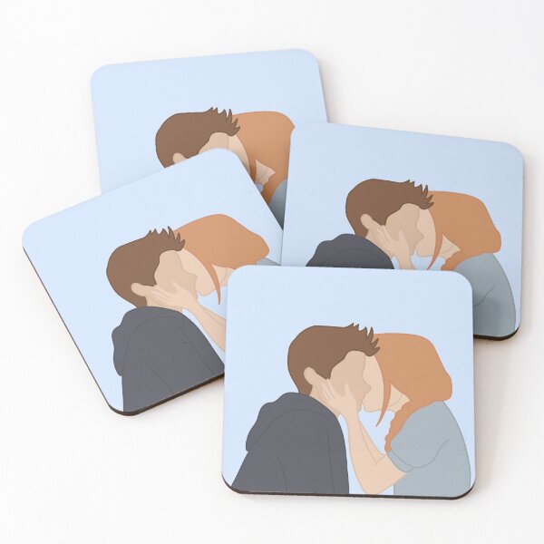 Item preview, First kiss between Lydia and Stiles designed and sold by sparklerays.