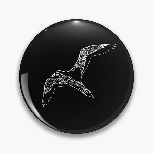 Item preview, Northern Gannet Flying White Print designed and sold by designsasstultd.