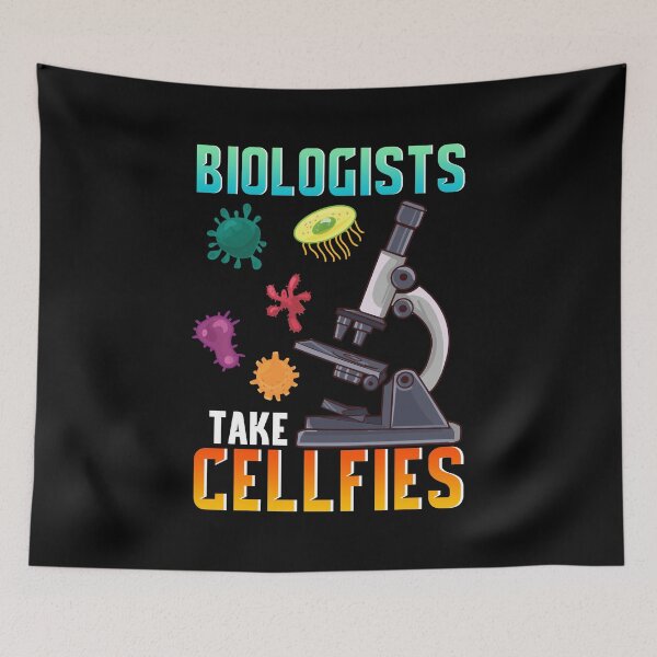 Item preview, Cute Biologists Take Cellfies Selfies Biology Pun designed and sold by perfectpresents.